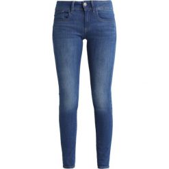 GStar LYNN MID SKINNY NEW Jeans Skinny Fit ment superstretch. Niebieskie rurki damskie G-Star, z elastanu. W wyprzedaży za 363,35 zł.