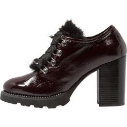 Helia Ankle boot burdeos. Czerwone botki damskie skórzane marki Helia. Za 629,00 zł.