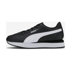 Puma Turino Stacked Tenisówki Czarny. Czarne trampki i tenisówki damskie Puma, bez wzorów, z materiału, bez zapięcia. Za 274,95 zł.