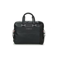 Aktówki / Teczki Tommy Hilfiger TH BUSINESS COM. Czarne aktówki męskie TOMMY HILFIGER. Za 699,00 zł.