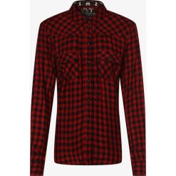 Guess Jeans - Bluzka damska, czarny. Czarne bluzki damskie Guess Jeans, l, z aplikacjami, z jeansu, z dekoltem karo, bez rękawów. Za 399,95 zł.