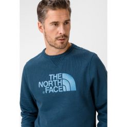 The North Face Bluza Niebieski. Niebieskie bluzy męskie The North Face, s, z haftami, z bawełny, bez kołnierzyka, bez rękawów, bez kaptura. Za 307,95 zł.