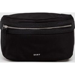 Dkny - Nerka. Czarne nerki damskie DKNY, w paski, z poliesteru, casualowe, bez dodatków. Za 399,90 zł.