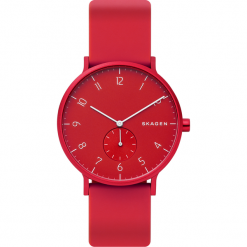 Zegarek SKAGEN - Aaren Kulor SKW6512 Red/Red. Czerwone zegarki damskie Skagen. Za 449,00 zł.