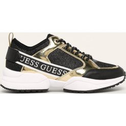 Guess Jeans - Buty. Szare buty sportowe damskie Guess Jeans, z jeansu. W wyprzedaży za 399,90 zł.