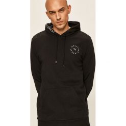 Puma - Bluza. Czarne bluzy męskie Puma, s, z nadrukiem, z elastanu, z kapturem, bez rękawów, z kapturem. Za 249,90 zł.
