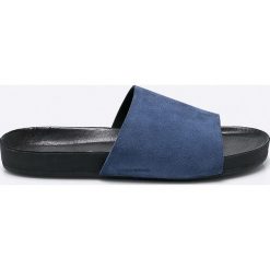 Vagabond - Klapki Funk. Niebieskie kapcie męskie Vagabond, ze skóry. W wyprzedaży za 179,90 zł.