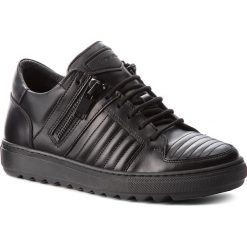 Sneakersy ANTONY MORATO - MMFW01041-LE300001 Black 9000. Czarne sneakersy męskie Antony Morato, na co dzień, z aplikacjami, ze skóry ekologicznej, bez zapięcia. W wyprzedaży za 399,00 zł.