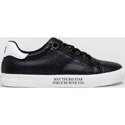 Big Star - Buty. Czarne buty sportowe męskie BIG STAR, z gumy, na sznurówki. Za 139,90 zł.