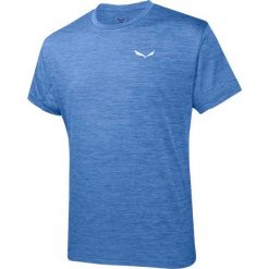 T-shirty męskie: Salewa Koszulka męska Puez Melange Dry Royal Blue Melange r. M (26537-3426)