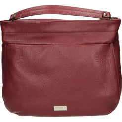 Torba - 3-31-M D BORD. Szare torebki klasyczne damskie marki Venezia, w paski, ze skóry. Za 199,00 zł.