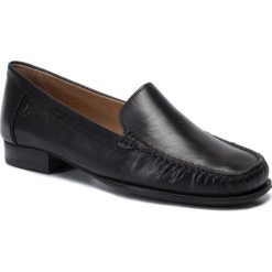 Mokasyny CAPRICE - 9-24250-23 Black Nappa 022. Czarne mokasyny damskie Caprice, ze skóry, na obcasie. W wyprzedaży za 189,00 zł.
