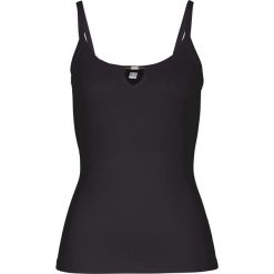 Top z kamieniami Swarovskiego® bonprix czarny. Czarne topy damskie bonprix. Za 89,99 zł.