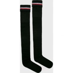 Tommy Hilfiger - Zakolanówki. Szare skarpetki damskie TOMMY HILFIGER, z lycry. Za 79,90 zł.