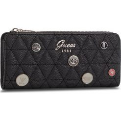 Duży Portfel Damski GUESS - SWVG69 88520 BLA. Czarne bez kategorii marki Guess, ze skóry ekologicznej. Za 259,00 zł.