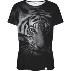 Colour Pleasure Koszulka damska CP-030 184 szaro-czarna r. XXXL/XXXXL. Czarne bluzki damskie marki Colour pleasure. Za 70,35 zł.