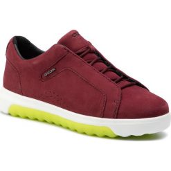 Sneakersy GEOX - D Nexside A D94FMA 00032 C7005 Bordeaux Nrf: 601. Czerwone półbuty damskie Geox, ze skóry. W wyprzedaży za 319,00 zł.