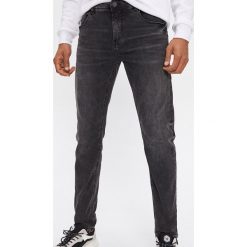 Jeansy slim fit - Szary. Szare jeansy męskie House, bez wzorów. Za 99,99 zł.