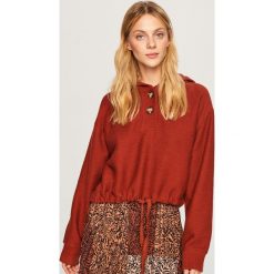 Bluza z kapturem - Brązowy. Brązowe bluzy rozpinane damskie Reserved, l, z kapturem. Za 99,99 zł.