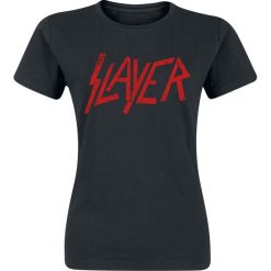 Slayer Logo Koszulka damska czarny. Czarne bralety marki Slayer, m. Za 74,90 zł.