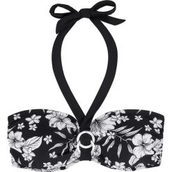 Bikini: Biustonosz bikini "Fiji" w kolorze czarno-białym