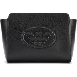 Emporio Armani Cross body bag Czarny. Czarne torebki klasyczne damskie Emporio Armani, w paski, z materiału, bez dodatków. Za 788,95 zł.