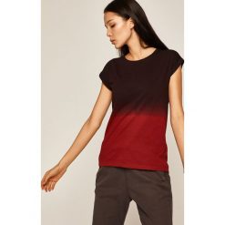 Medicine - T-shirt Amber Ambient. Żółte bluzki damskie MEDICINE, s, z bawełny, casualowe, z okrągłym kołnierzem. Za 49,90 zł.
