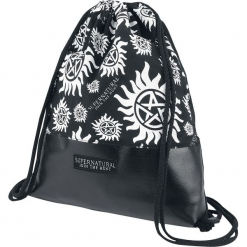 Supernatural Anti Possession Torba treningowa czarny/biały. Białe torebki klasyczne damskie Supernatural, z nadrukiem, z nadrukiem. Za 62,90 zł.