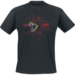 T-shirty męskie z nadrukiem: Schlange T-Shirt czarny