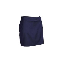 Spódnica ze spodenkami do golfa. Różowe spódniczki damskie marki INESIS, bez wzorów, z elastanu. Za 79,99 zł.