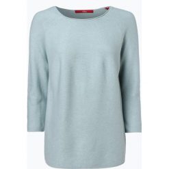 Swetry klasyczne damskie: s.Oliver Casual – Sweter damski, zielony