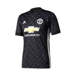 Adidas MUFC A JSY BLACK / WHITE / GRANIT XS, FW17_. Czarne koszulki męskie Adidas, xs, bez wzorów, bez kołnierzyka, bez rękawów. W wyprzedaży za 471,92 zł.