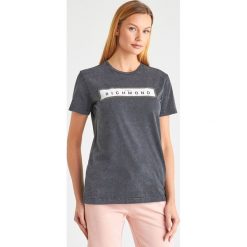 T-SHIRT john richmond. Szare t-shirty damskie John Richmond, s, bez wzorów, z materiału, bez kołnierzyka. Za 459,00 zł.