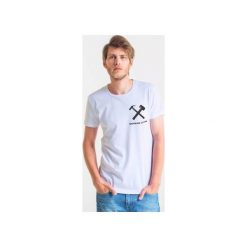 T-shirty męskie: WORKING CLASS – t-shirt męski biały