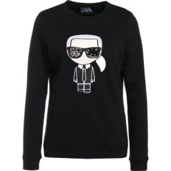 KARL LAGERFELD KARL ICONIC Bluza black. Czarne bluzy damskie marki KARL LAGERFELD, xl, z bawełny. Za 739,00 zł.