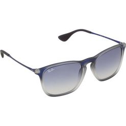Okulary przeciwsłoneczne męskie: Okulary unisex „Chris” w kolorze niebieskim