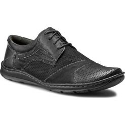 Derby męskie: Półbuty LASOCKI FOR MEN - MI20-ROLAND-1A Czarny