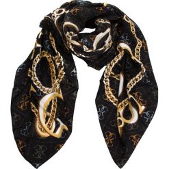 Chusta GUESS - AW7809 VIS03 BLA. Czarne chusty damskie Guess, z materiału. Za 219,00 zł.