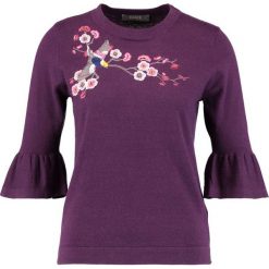 Swetry klasyczne damskie: Oasis Sweter purple