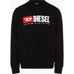 Diesel - Męska bluza nierozpinana, czarny. Czarne bluzy męskie Diesel, s, bez wzorów, bez kołnierzyka, bez rękawów, bez kaptura. Za 379,95 zł.