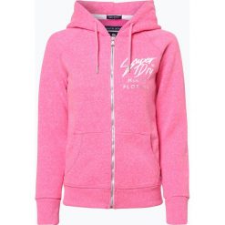 Bluzy damskie: Superdry – Damska bluza rozpinana, różowy