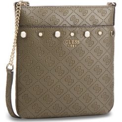 Torebka GUESS - HWSG69 93700 OLV. Zielone listonoszki damskie Guess, z aplikacjami, ze skóry ekologicznej. W wyprzedaży za 279,00 zł.