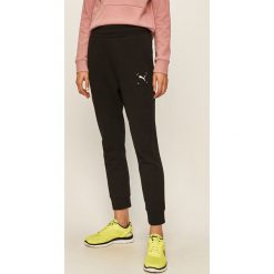 Puma - Spodnie. Czarne spodnie damskie Puma, s, z bawełny. Za 249,90 zł.