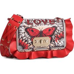 Torebka RED VALENTINO - RQ0B0B23 Fiamma MM0. Czerwone listonoszki damskie Red Valentino, bez wzorów, ze skóry, eleganckie, bez dodatków. W wyprzedaży za 1069,00 zł.