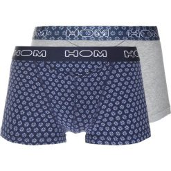 HOM FLOWER POWER BRIEFS 2 PACK Panty blue flower print/light grey melange. Niebieskie slipy męskie HOM, z bawełny. Za 129,00 zł.