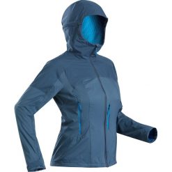 Kurtka softshell trekkingowa - TREK 900 damska. Niebieskie buty trekkingowe damskie FORCLAZ. Za 299,99 zł.