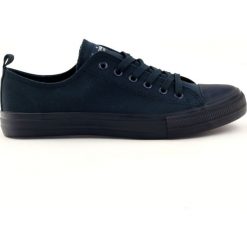 Buty damskie wiązane trampki granatowe American Club LH08. Pomarańczowe trampki i tenisówki damskie American CLUB, bez wzorów, z gumy, bez zapięcia. W wyprzedaży za 59,00 zł.