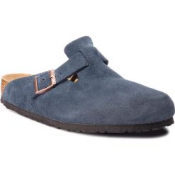 Klapki BIRKENSTOCK - Boston Bs 1012370 Navy. Niebieskie klapki męskie Birkenstock, ze skóry. Za 450,00 zł.