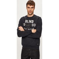 Blend - Bluza. Czarne bluzy męskie Blend, s, z aplikacjami, z bawełny, z okrągłym kołnierzem, bez rękawów, bez kaptura. W wyprzedaży za 99,90 zł.