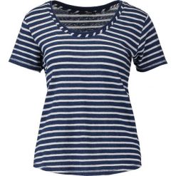 T-shirty damskie: Denham ROUTE Tshirt z nadrukiem indigo